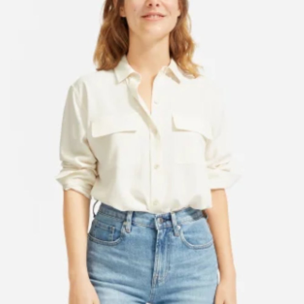 Everlane Washable Silk Shirt